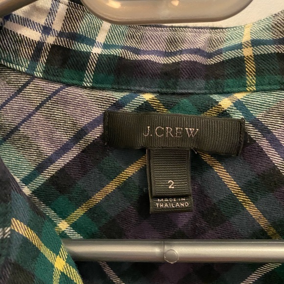 J Crew plaid shirt - Picture 3 of 3